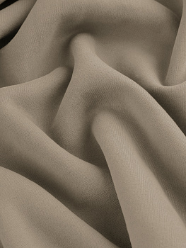 Футер 3х нитка начес (с эффектом велюра, Латте , 65/35 хлопок/полиэстер, компакт пенье, пл. 330 г/м2, шир.180 см)