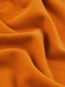 Футер 3х нитка (с эффектом велюра, Шафран , 90/10 хлопок/полиэстер, компакт пенье, пл. 320 г/м2, шир.195 см)