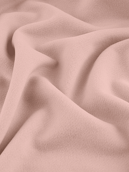 Футер 3х нитка (с эффектом велюра, Пудра , 90/10 хлопок/полиэстер, компакт пенье, пл. 320 г/м2, шир.195 см)