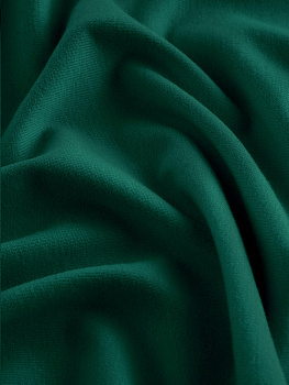 Кулирка (с эффектом велюра, Ель , 92/8 хлопок/лайкра, компакт пенье, пл. 180 г/м2, шир.180 см)