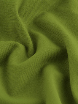 Футер 2х нитка (с эффектом велюра, Лемонграсс , 92/8 хлопок/лайкра, компакт пенье, пл. 240 г/м2, шир.180 см)