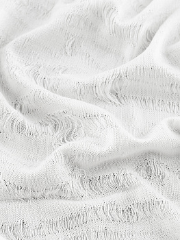 Кулирка (гранж, Молочный , 65/35 вискоза/полиэстер, компакт пенье, пл. 170 г/м2, шир.145 см)