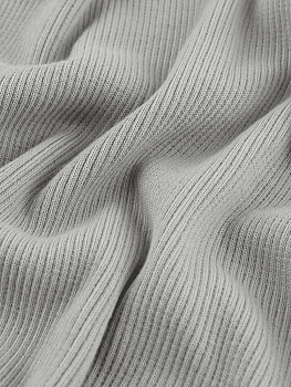 Кашкорсе (Пепел , 95/5 хлопок/лайкра, компакт пенье, пл. 360 г/м2, шир.120 см)