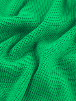 Кашкорсе (Зеленое яблоко , 95/5 хлопок/лайкра, компакт пенье, пл. 360 г/м2, шир.120 см)