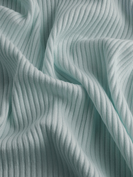 Лапша (с эффектом велюра, Морозная мята , 95/5 хлопок/лайкра, компакт пенье, пл. 230 г/м2, шир.90 см,мм)