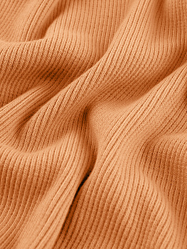 Кашкорсе (Персиковый щербет , 95/5 хлопок/лайкра, компакт пенье, пл. 360 г/м2, шир.120 см)