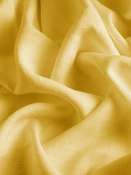 Лён (Молочный лимон, 100 % лён, пл. 190 г/м2, шир.140 см)