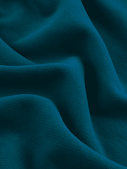 Футер 3х нитка (с эффектом велюра, Атлантика , 90/10 хлопок/полиэстер, компакт пенье, пл. 320 г/м2, шир.195 см)