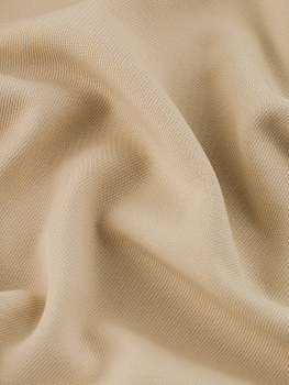 Футер 3х нитка начес (с флисом, Латте , 65/35 хлопок/полиэстер, компакт пенье, пл. 330 г/м2, шир.180 см)