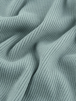 Кашкорсе (Морозная мята , 95/5 хлопок/лайкра, компакт пенье, пл. 360 г/м2, шир.120 см)