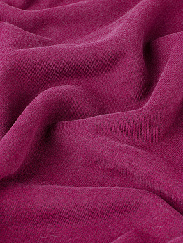 Футер 3х нитка (с эффектом велюра, Маджента , 90/10 хлопок/полиэстер, компакт пенье, пл. 320 г/м2, шир.195 см)