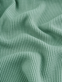 Вафля трикотажная тонкая  (Полынь, 100 % хлопок, пл. 185 г/м2, шир.180 см)