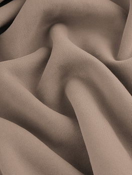 Футер 3х нитка начес (с эффектом велюра, Карамель , 65/35 хлопок/полиэстер, компакт пенье, пл. 330 г/м2, шир.180 см)