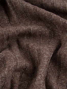 Лапша (, Кофейный меланж , 70/20/5 полиэстер/хлопок/лайкра, , пл. 250 г/м2, шир.150 см,13мм)