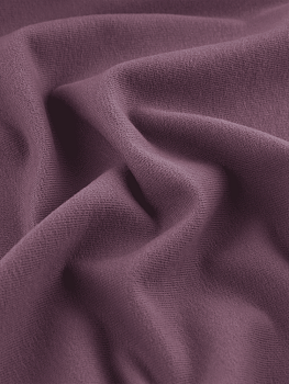 Футер 2х нитка (с эффектом велюра, Инжир , 92/8 хлопок/лайкра, компакт пенье, пл. 240 г/м2, шир.180 см)