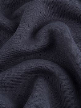 Футер 3х нитка (Плюшевый начес, Антрацит , 100 % хлопок, Pima cotton, пл. 400 г/м2, шир.155 см)