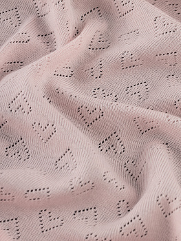 Рибана (трансферная сердечки, Зефир, 50% хлопок/50% модал, компакт пенье, пл. 140, шир.160 см)