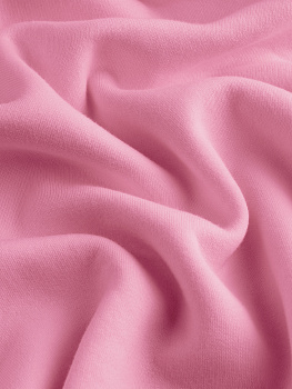 Футер 3х нитка начес (с эффектом велюра, Сакура , 65/35 хлопок/полиэстер, компакт пенье, пл. 330 г/м2, шир.180 см)