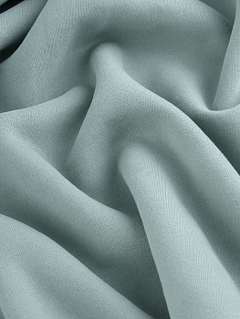 Футер 3х нитка начес (с эффектом велюра, Морозная мята , 65/35 хлопок/полиэстер, компакт пенье, пл. 330 г/м2, шир.180 см)