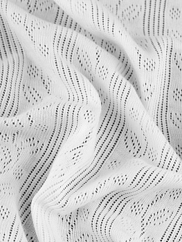 Рибана (трансферная листики, Молочный, 50% хлопок/50% модал, компакт пенье, пл. 140, шир.160 см)