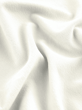 Кулирка (с эффектом велюра, Молочный , 92/8 хлопок/лайкра, компакт пенье, пл. 220 г/м2, шир.180 см)