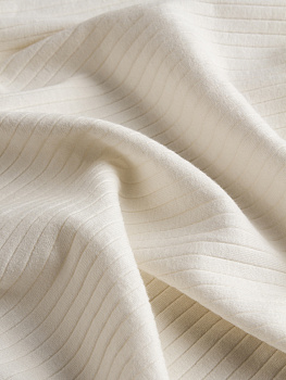 Лапша (, Молочный , 95/5 хлопок/лайкра, , пл. 190 г/м2, шир.120 см,5/1мм)